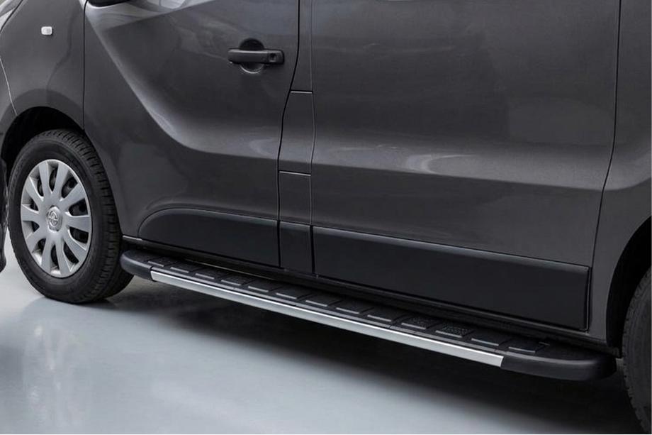 Opel Vivaro 2015-2019 Side Steps Duru (2 pcs, Aluminum) Image
