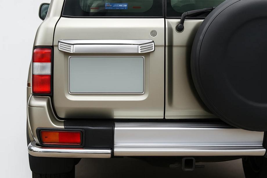 Nissan Patrol Y61 1997-2011 Rear Trim (Plastic) Photo 1
