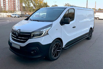 Renault Trafic 2015- Side Steps Allmond Black (2 pcs, Aluminum) photo 2