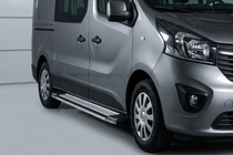 Renault Trafic 2015- Side Steps Rainbow (2 pcs, Aluminum) photo 1