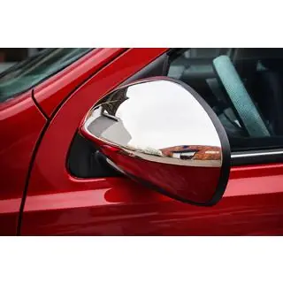 Mirror Covers (2 pcs, Stainless Steel) photo 1
