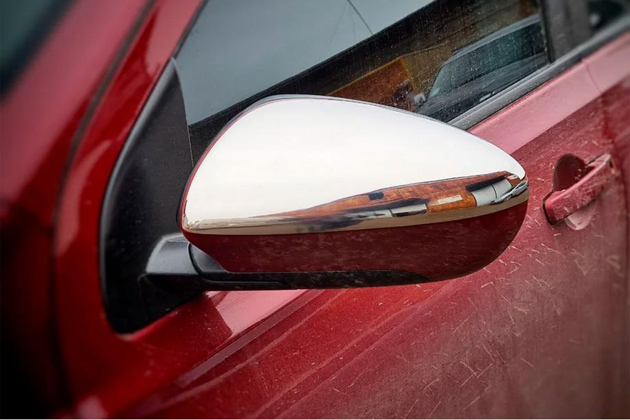 Nissan Qashqai 2007-2010 Mirror Covers (2 pcs, Stainless Steel) Photo 7