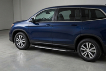 Honda Pilot 2015-2022 Side Steps Bosphorus Grey (2 pcs, Aluminum) photo 1