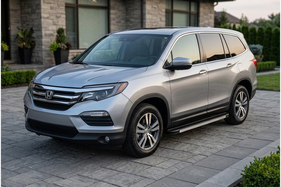 Honda Pilot 2015-2022 Side Steps Maya (2 pcs, Aluminum) Image