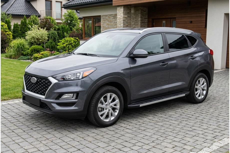 Hyundai Tucson TL 2016-2021 Side Steps Duru (2 pcs, Aluminum) Image