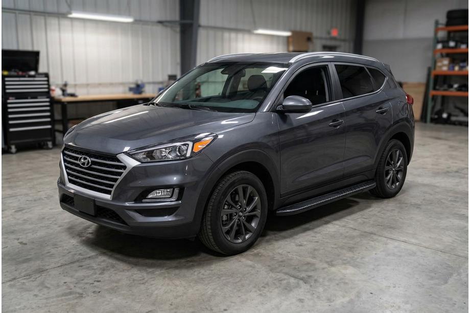 Hyundai Tucson TL 2016-2021 Side Steps Bosphorus Black (2 pcs, Aluminum) Image