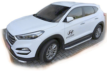 Hyundai Tucson TL 2016-2021 Side Steps Fullmond (2 pcs, Aluminum) photo 1