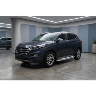 Side Steps Maydos V2 (2 pcs, Aluminum & Stainless Steel) Hyundai Tucson TL 2016-2021 photo 1