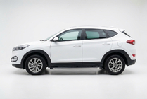 Hyundai Tucson TL 2016-2021 Side Steps BlackLine (2 pcs, Aluminum) photo 1