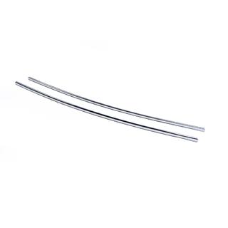 Strips for lower grille (2 pcs, stainless steel) Nissan Qashqai 2007-2010 photo 3