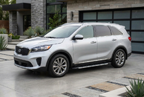 Kia Sorento III UM 2014-2020 Side Steps RedLine V1 (2 pcs, Aluminum) photo 1