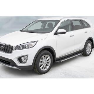 Side Steps Duru (2 pcs, Aluminum) Kia Sorento III UM 2014-2020 photo 1