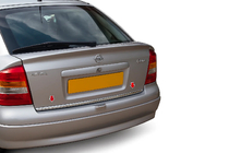 Opel Astra G classic 1998-2012 Trunk trim stainless steel OmsaLine - Italian Stainless Steel photo 1