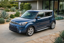 Kia Soul II 2013-2018 Side Steps Allmond Grey (2 pcs, Aluminum) photo 1