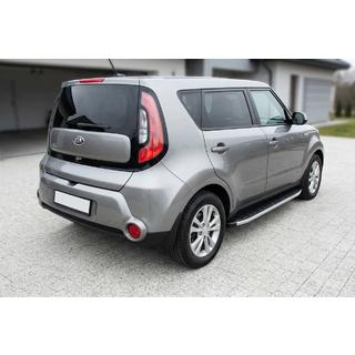 Side Steps Fullmond (2 pcs, aluminum) Kia Soul II 2013-2018 photo 1