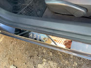 Opel Astra H 2004-2013 Door Sill Protectors Carmos V1 (4 pcs, Stainless Steel) photo 2