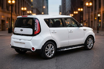Kia Soul II 2013-2018 Side Steps Sunrise (2 pcs, Aluminum) photo 1