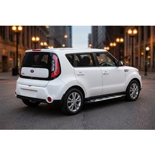 Side Steps Sunrise (2 pcs, Aluminum) Kia Soul II 2013-2018 photo 1