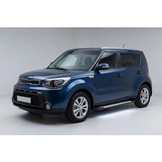 Side Steps Line (2 pcs, Aluminum) Kia Soul II 2013-2018 photo 1