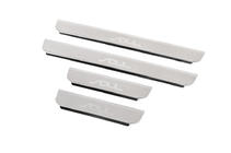 Kia Soul II 2013-2018 Natanika Premium Door Sill Protectors (4 pcs, Stainless Steel) photo 1