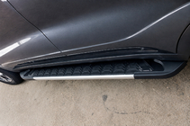 Kia Sportage 2015-2021 Side Steps RedLine V1 (2 pcs, Aluminum) photo 1