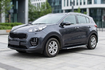 Kia Sportage 2015-2021 Side Steps Duru (2 pcs, Aluminum) photo 1