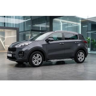 Side Steps Rainbow (2 pcs, Aluminum) Kia Sportage 2015-2021 photo 1