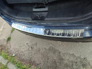 Nissan X-trail T32/Rogue 2014-2021 Rear Bumper Protector Carmos (Stainless Steel) photo 2
