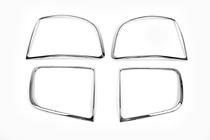 Volkswagen Touareg 2002–2010 Chrome Tail Light Covers 2003-2008 (2 pcs, plastic) photo 2