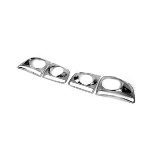 Chrome Tail Light Covers 2008-2011 (2 pcs, plastic) photo 3