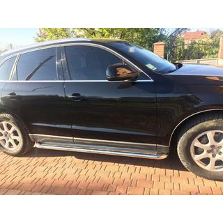 Premium Side Steps (2 pcs, Stainless Steel) Audi Q5 2008-2017 photo 2