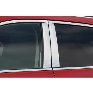 Chrome Door Pillar Covers (4 pcs, Stainless Steel) Nissan Qashqai 2014-2021 photo 1