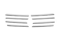 Opel Vivaro 2001–2015 Grille Covers 2001-2007 (8 pcs, Stainless Steel) photo 3