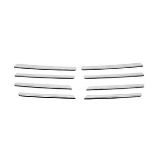 Grille Covers 2001-2007 (8 pcs, Stainless Steel) Opel Vivaro 2001–2015 photo 3