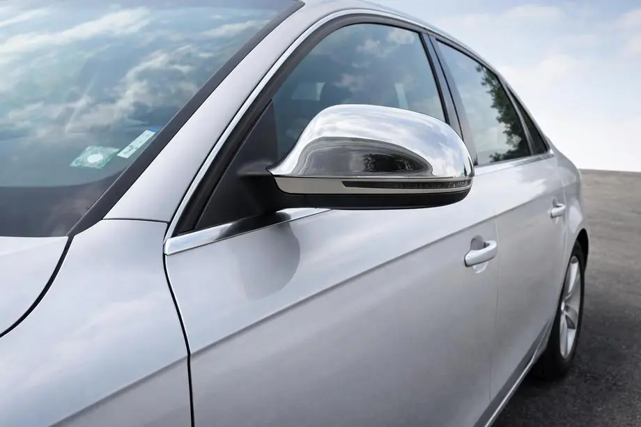 Audi A5 2007-2015 Mirror Covers 2007-2009 (2 pcs, Stainless Steel) Image