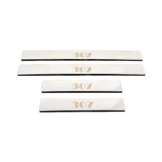 Door Sill Protectors Carmos V1 (4 pcs, Stainless Steel) photo 1