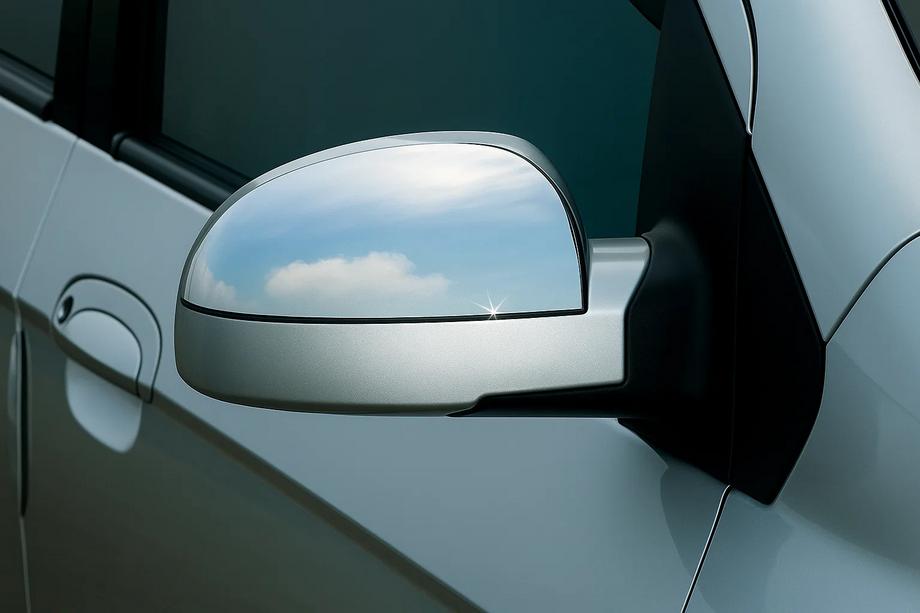 Hyundai Getz 2002- Mirror top covers (2 pcs, plastic) Image