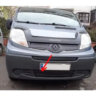 Winter Lower Grille Cover (under license plate)