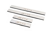 Volkswagen Jetta 2011-2018 Door Sill Protectors Carmos V1 (4 pcs, Stainless Steel) photo 2