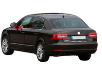 Skoda Superb 2009-2015 Window Trim Stainless Steel (4 pcs) photo 1