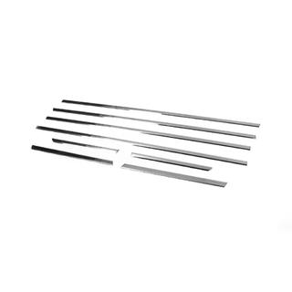 Window Trim Stainless Steel (8 pcs) Mitsubishi Outlander 2006-2012 photo 2
