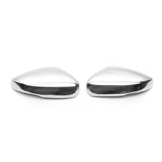 Mirror Covers HB (2 pcs, Stainless Steel) Volkswagen Polo 2010-2017 photo 2