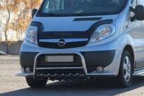 Renault Trafic 2001–2015 Bull Bar with Side Bars Exclusive (Stainless Steel) photo 4