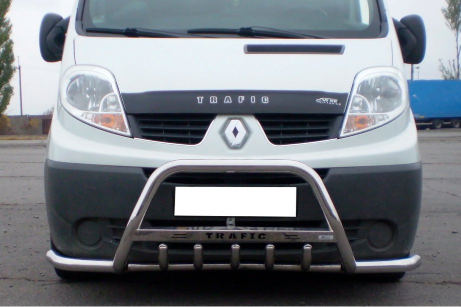 Renault Trafic 2001–2015 Bull Bar with Side Bars Exclusive (Stainless Steel) Image