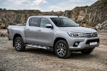 Toyota Hilux 2015- Side Steps Sunrise (2 pcs, Aluminum) photo 1