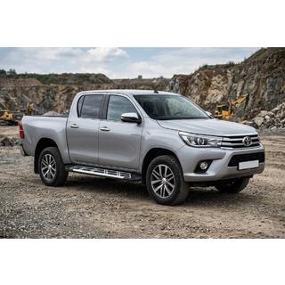 Side Steps Sunrise (2 pcs, Aluminum) Toyota Hilux 2015- photo 1