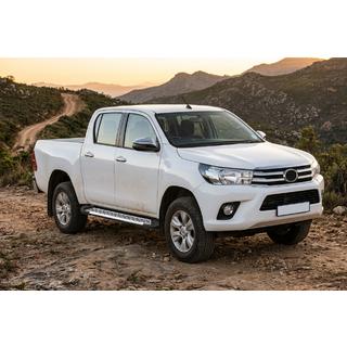 Side Steps Line (2 pcs, Aluminum) Toyota Hilux 2015- photo 1
