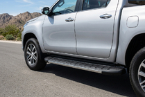 Toyota Hilux 2015- Side Steps Duru (2 pcs, Aluminum) photo 1