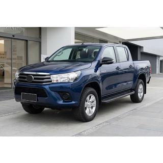 Side Steps Bosphorus Black (2 pcs, Aluminum) Toyota Hilux 2015- photo 1