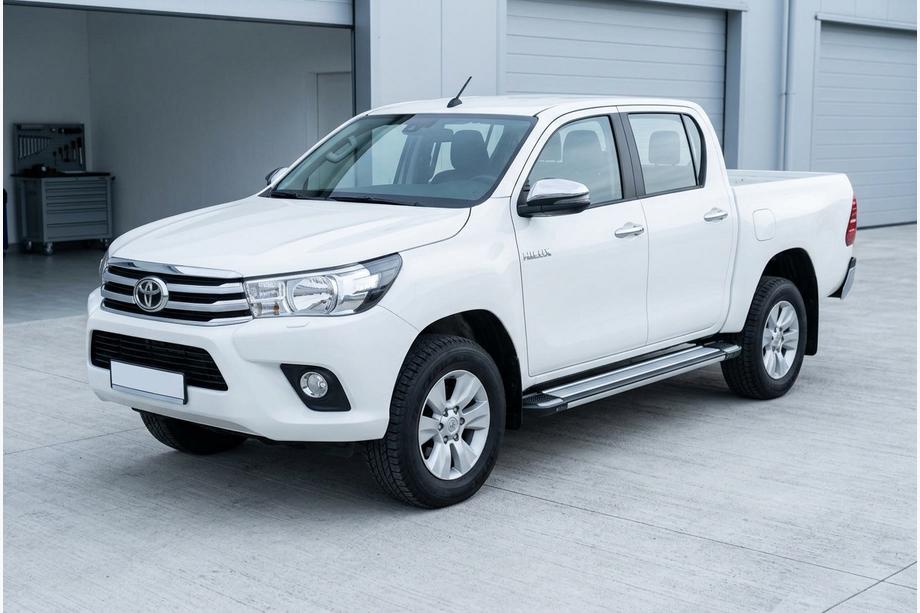 Toyota Hilux 2015- Side Steps Rainbow (2 pcs, Aluminum) Image